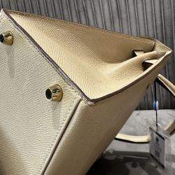 Pre Owned Hermes Kelly 28 Trench Epsom Leather Handbag