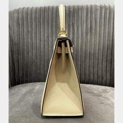 Pre Owned Hermes Kelly 28 Trench Epsom Leather Handbag