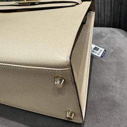 Pre Owned Hermes Kelly 28 Trench Epsom Leather Handbag