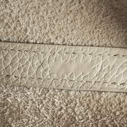 Pre Owned Hermès Craie Clemence Leather Picotin Lock 22 Bag