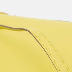 Pre Owned Hermes Constance Elan 25 Soufre Epsom Leather Shoulder Bag