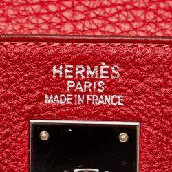 مملوكة مسبقًا Hermes Kelly 35 Togo Leather Top Handle Bag