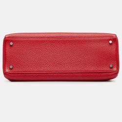 مملوكة مسبقًا Hermes Kelly 35 Togo Leather Top Handle Bag