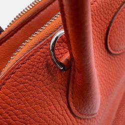 Pre Owned Hermes Bolide 31 Capucines Taurillon Clemence Satchel Bag