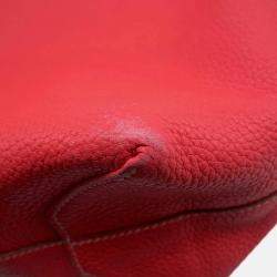 Pre Owned Hermes Double Sens 45 Rose Jaipur/Sanguine Taurillon Clemence Tote Bag