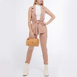 مملوكة مسبقًا Hermès Fauve Toile H Canvas Large Bride-a-Brac Au Carre Model Case