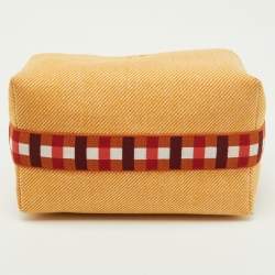 مملوكة مسبقًا Hermès Fauve Toile H Canvas Large Bride-a-Brac Au Carre Model Case