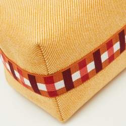 مملوكة مسبقًا Hermès Fauve Toile H Canvas Large Bride-a-Brac Au Carre Model Case