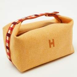 مملوكة مسبقًا Hermès Fauve Toile H Canvas Large Bride-a-Brac Au Carre Model Case