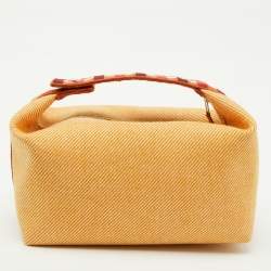 مملوكة مسبقًا Hermès Fauve Toile H Canvas Large Bride-a-Brac Au Carre Model Case