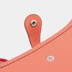 Pre Owned Hermes Evelyne TPM Clemence Leather Crossbody Bag