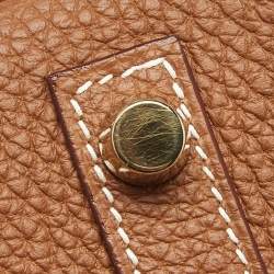 Pre Owned Hermes Gold Togo Leather Gold Finish Birkin 30 Bag