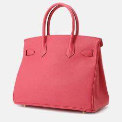 Pre Owned Hermes Birkin Rose Extreme Epsom Size 30
