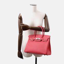 Pre Owned Hermes Birkin Rose Extreme Epsom Size 30