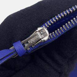 Pre Owned Hermes Jige Duo Blue Electric Swift Leather