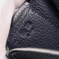 Pre Owned Hermes Steve Caporal 27 Blue Ocean Taurillon Clemence Shoulder Bag