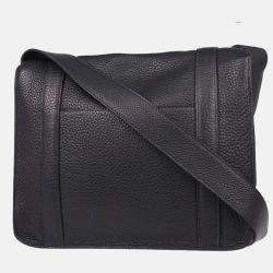 Pre Owned Hermes Steve Caporal 27 Blue Ocean Taurillon Clemence Shoulder Bag