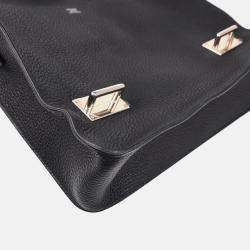 Pre Owned Hermes Steve Caporal 27 Blue Ocean Taurillon Clemence Shoulder Bag