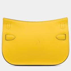 Pre Owned Hermes Mini Jypsiere Yellow Swift Leather Crossbody Bag