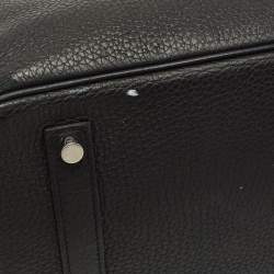 مملوكة مسبقًا حقيبة هيرمس بيركين 35 جلد  توغو نوار إكسسوار مطلي ذهبي