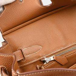 Pre Owned Hermes Gold Togo Birkin 30 Handbag