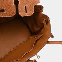 Pre Owned Hermes Gold Togo Birkin 30 Handbag