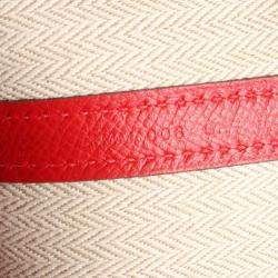 Pre Owned Hermes Garden Party TPM Leather Bag