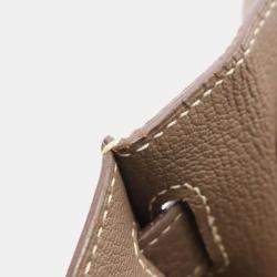 Pre Owned Hermes Jypsiere34 Etoupe Grey