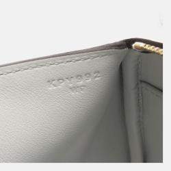 Pre Owned Hermes Lindy Mini Shoulder Bag K Clemence Leather Blue Pale Ghw