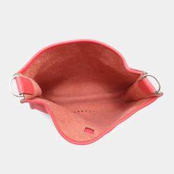 Pre Owned Hermes Evelyne 3 PM Bougainvillier Taurillon Clemence Bag