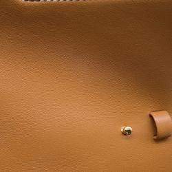 Pre Owned Hermes Constance To Go Tofi Epsom Leather Wallet