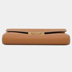 Pre Owned Hermes Constance To Go Tofi Epsom Leather Wallet