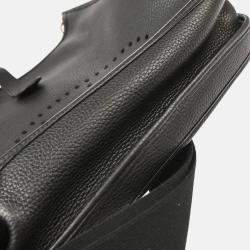 Pre Owned Hermes Evelyne III GM Black Taurillon Clemence Leather Shoulder Bag