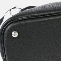 Pre Owned Hermes Black Taurillon Clemence Bolide 31 2way Handbag