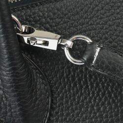 Pre Owned Hermes Black Taurillon Clemence Bolide 31 2way Handbag