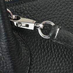 Pre Owned Hermes Black Taurillon Clemence Bolide 31 2way Handbag
