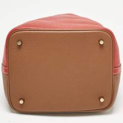 مملوكة مسبقًا حقيبة هيرمس بيكوتين لوك 22 جلد كليمنس نوار توريلون