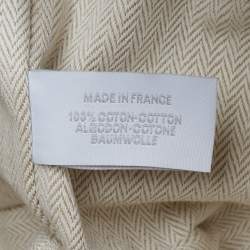 مملوكة مسبقًا Hermès Gris Perle Canvas Large Cabriole Bride-a-Brac Case