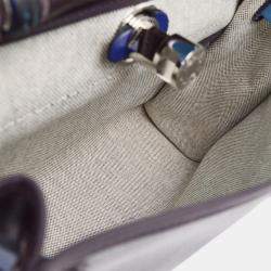 Pre Owned Hermes Navy Herbag Zip 31 PM 2way Handbag