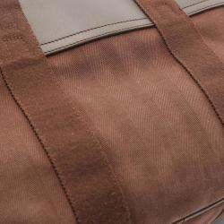 Pre Owned Hermès Valparaiso MM Brown Leather Handbag