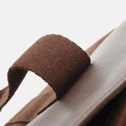 Pre Owned Hermès Valparaiso MM Brown Leather Handbag