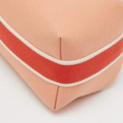 مملوكة مسبقًا Hermes Goyave Toile H Canvas Small Bride-a-Brac Case