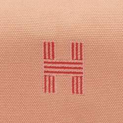 مملوكة مسبقًا Hermes Goyave Toile H Canvas Small Bride-a-Brac Case