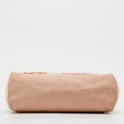 Pre Owned Hermès Rouge Piment Toile H and Vache Hunter Pegase Pop Herbag Zip 31 Bag