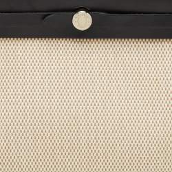 مملوكة مسبقًا حقيبة هيرمس هيرباغ زيب 31 كانفاس إتش/إبيين وجلد أحمر 