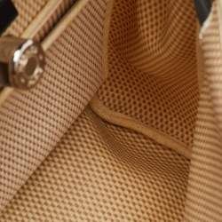 مملوكة مسبقًا حقيبة هيرمس هيرباغ زيب 31 كانفاس إتش/إبيين وجلد أحمر 