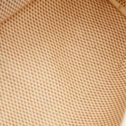 مملوكة مسبقًا حقيبة هيرمس هيرباغ فاشي هنتر قماش تويل موكا/أحمر طوبي 31