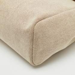 Pre Owned Hermes Rouge H/Natural Toile and Vache Hunter 2in1 Herbag Zip 31 Bag