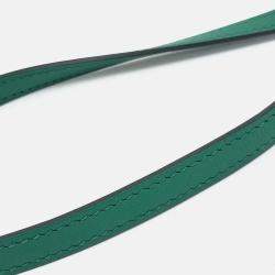 Pre Owned Hermes Green Leather Rulis 18