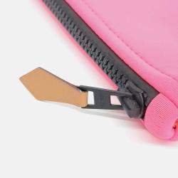 Pre Owned Hermes Pouch Pink Fabric Bag